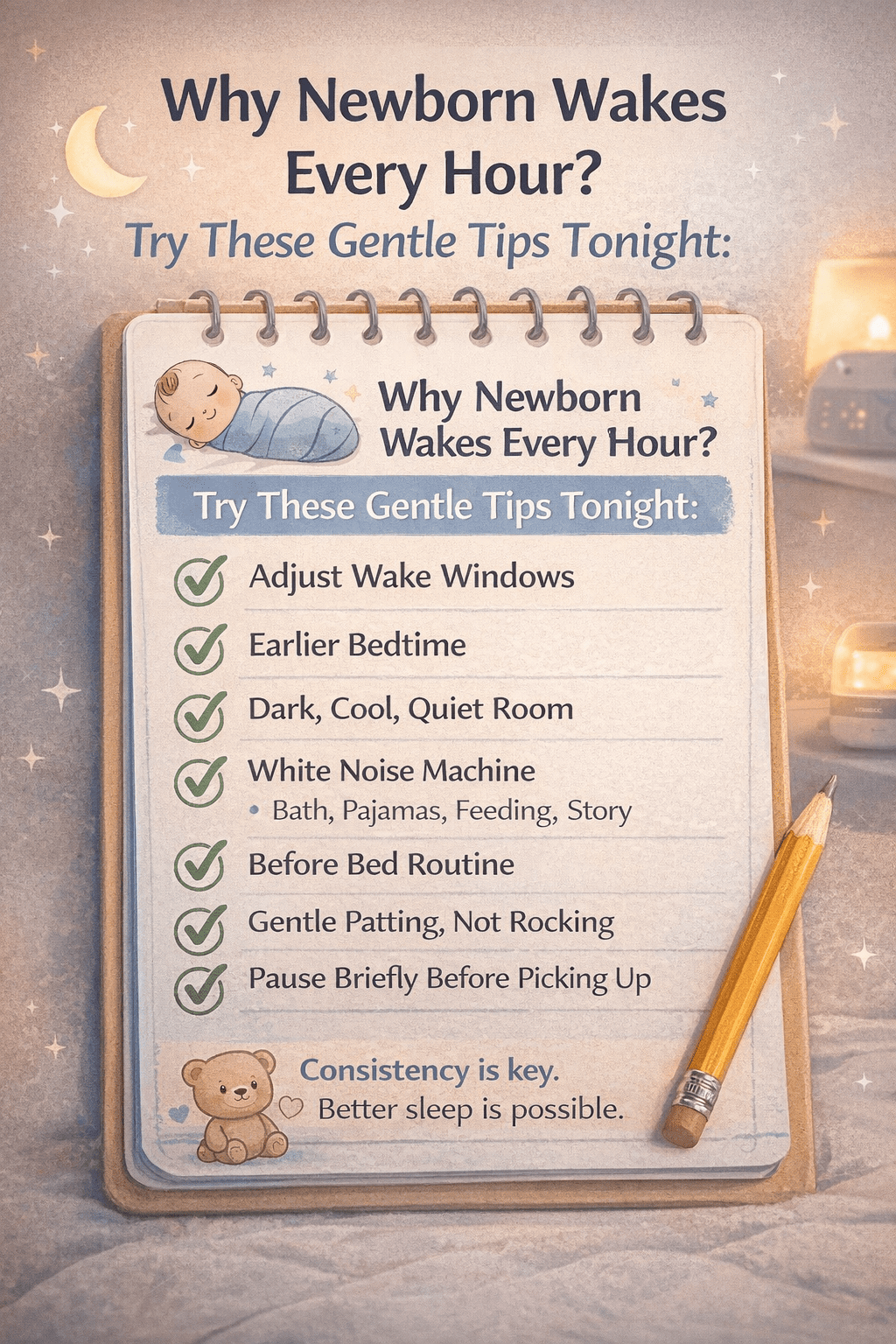 Why newborn wakes every hour