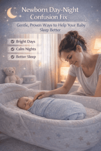 newborn day night confusion fix checklist for parents