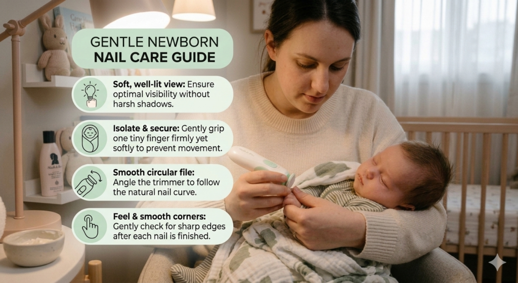 Best scissors for cutting baby nails while sleeping