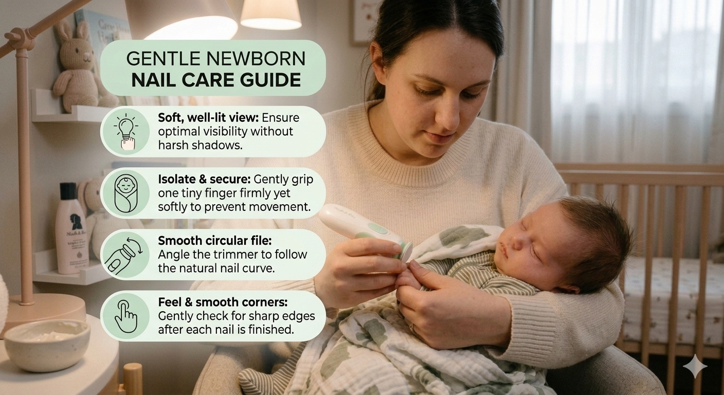 Best scissors for cutting baby nails while sleeping