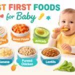 best first foods for baby feeding tips
