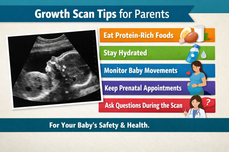 growth scan in which month of pregnancy percentile chart