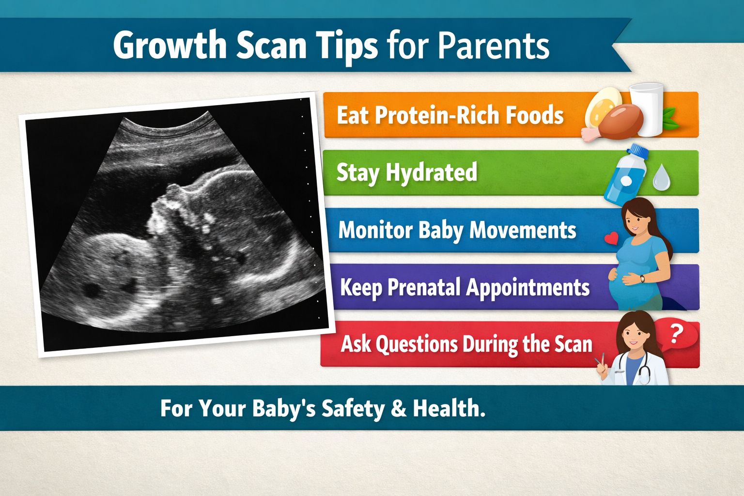 growth scan in which month of pregnancy percentile chart