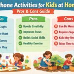 indoor no phone activities for kids at home