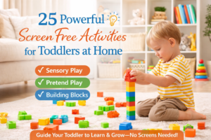 creative screen free activities for toddlers at home