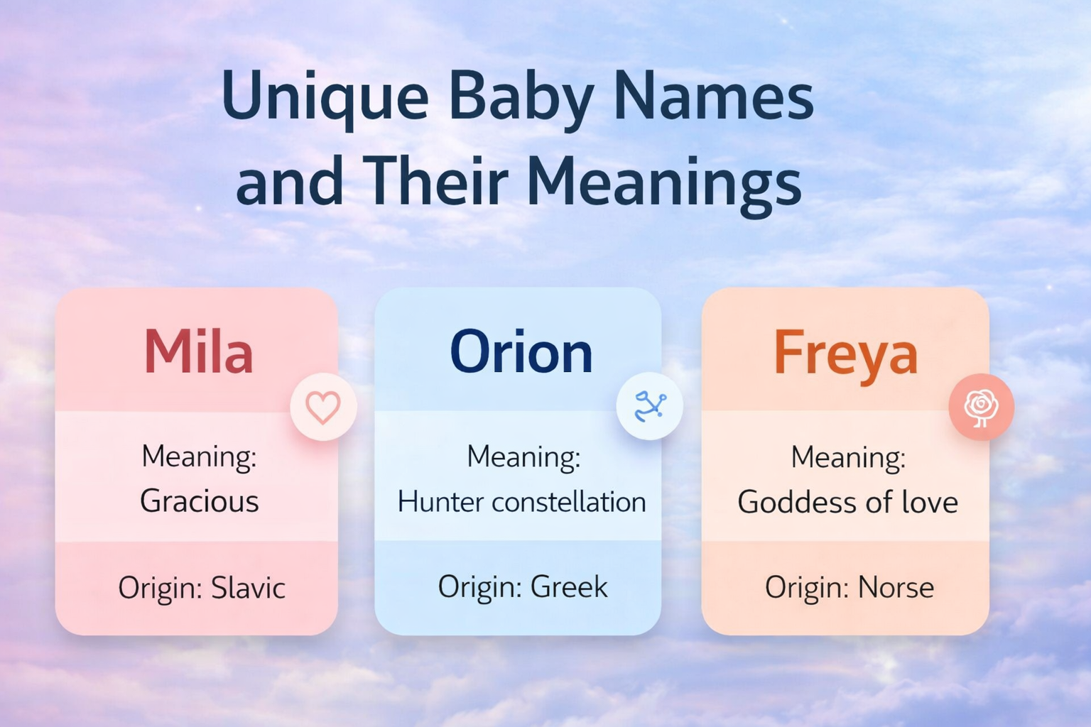 200 Unique Baby Names With Meaning
