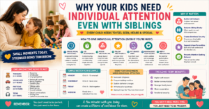 Why Your Kids Need Individual Attention Even With Siblings
