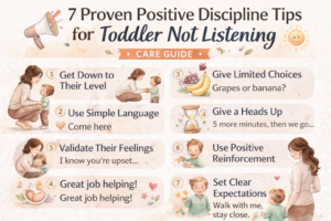 Toddler learning through positive discipline toddler not listening techniques