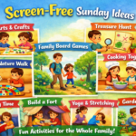 best non-screen activities for a lazy Sunday family games