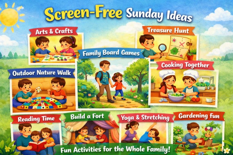best non-screen activities for a lazy Sunday family games