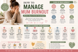 what to do when you're burnt out as a mum