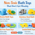 safe bath toys that don't get mouldy for toddlers