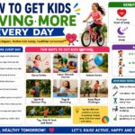 Child running freely in garden — how to get kids moving more every day