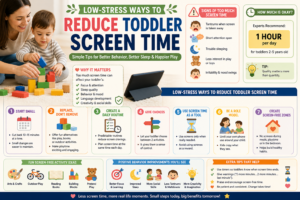 Low-Stress Ways to Reduce Toddler Screen Time