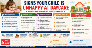signs your child is unhappy at daycare lonely child classroom