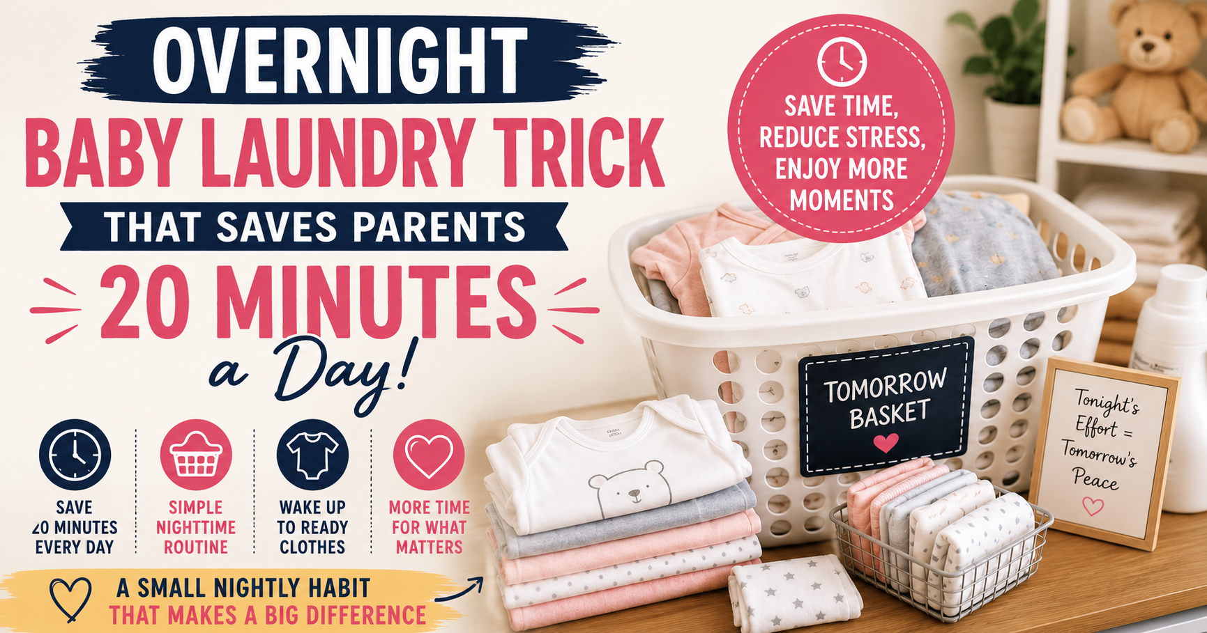 overnight baby laundry trick that helps busy parents