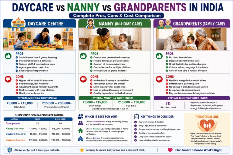 daycare-vs-nanny-vs-grandparents-in-india-guide