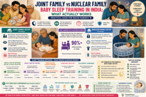 Joint Family vs Nuclear Family Baby Sleep Training India Guide