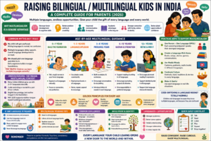 Raising Bilingual Multilingual Kids in India: A Complete Guide for Parents