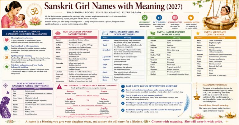 Goddess-Inspired Sanskrit Names
