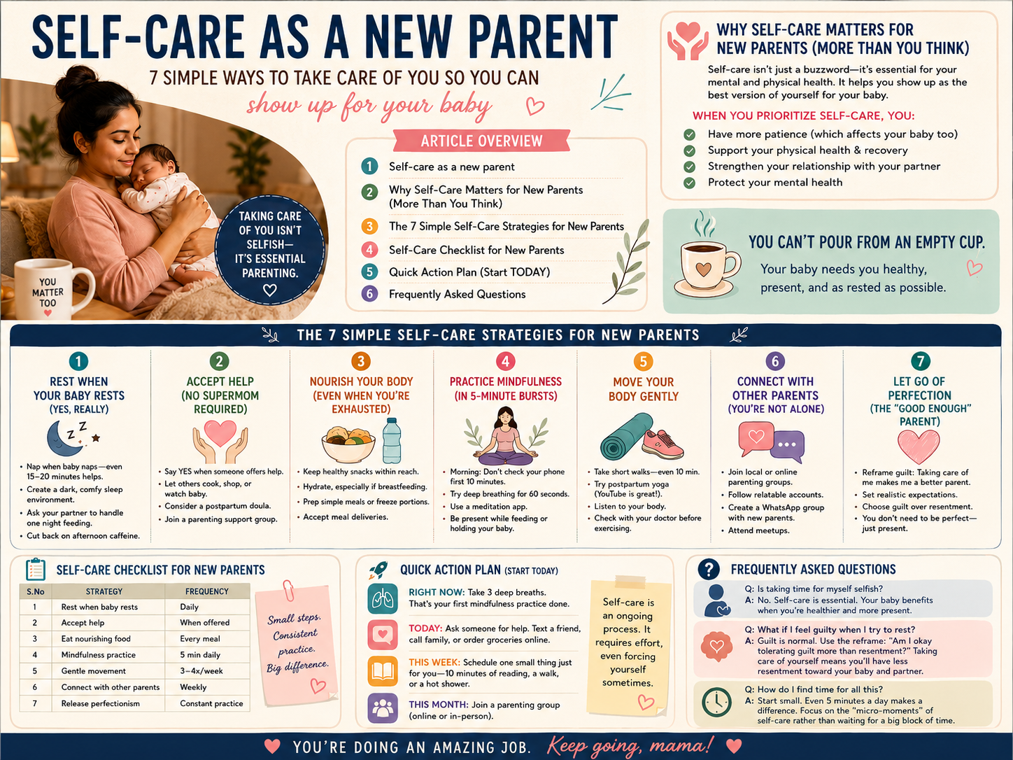 Self-care as a new parent
