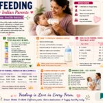 Parent safely preparing baby formula bottle in India